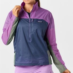 NWT Patagonia Women's Houdini Stash 1/2 Zip Pullover Lightweight Jacket size XS